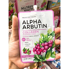 Mặt Nạ Ngủ Dưỡng Ẩm Cung Cấp COLLAGEN ALPHA ARBUTIN