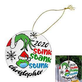 Personalize  Christmas Pendant Handmade Funny Decor Party Supplies