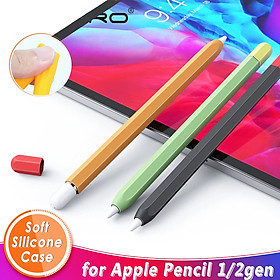 Ốp silicon TPU bảo vệ Apple Pencil 2 bút cảm ứng kiểu bút chì ipad máy tính bảng Dan House –Hàng chính hãng