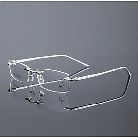 GỌNG KÍNH CẬN gọng khoan nam tính kiểu dáng thể thao mắt kính 0 độ có thể đeo thời trang KT60