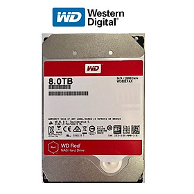 Ổ Cứng HDD WD Red 8TB 3.5 inch Sata III - Hàng Nhập Khẩu