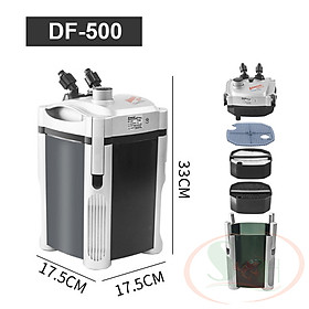 Lọc thùng Atman DF 500, 700, 1000, 1300 canister filter lọc ngoài bể cá tép thủy sinh