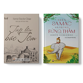 Sách PANDABOOKS combo 2 cuốn trên sa mạc và trong rừng thẳm+túp lều bác Tôm