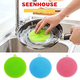 Mua Miếng cọ rửa chén bát silicon tiện dụng