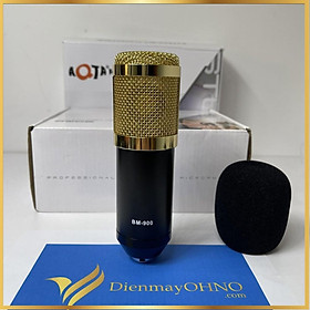 Mua Mic Thu Âm Cao Cấp BM 900 Chuyên Dùng Phòng Thu Bộ Micro Hát Có Dây Karaoke Cho Máy Tính - OHNO VIỆT NAM
