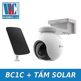 Mua Camera Quay quét Wi-Fi pin sạc EZVIZ CB8 2K kèm tấm pin sạc năng lượng mặt trời - Hàng Chính Hãng