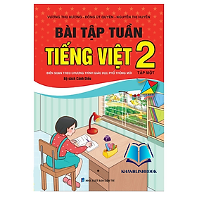 Sách - Bài Tập Tuần Tiếng Việt Lớp 2 - Tập 1 - Biên Soạn Theo Chương Trình GDPT Mới - Cánh Diều
