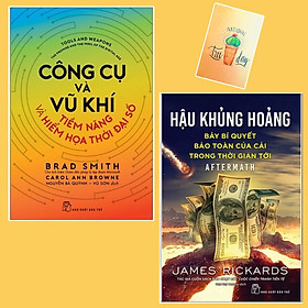 [Download Sách] Combo Hậu Khủng Hoảng: Bảy Bí Quyết Bảo Toàn Của Cải Trong Thời Gian Tới và Công Cụ Và Vũ Khí - Tiềm Năng Và Hiểm Họa Thời Đại Số ( Sổ Tay )