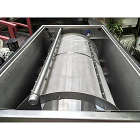 Lưới lọc mesh 100 inox 304 khổ lớn bể cá koi ngoài trời, lọc bột, dầu ăn, sắn dây, nghệ, cặn, phân cá