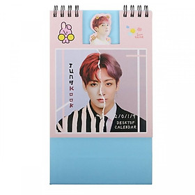 Lịch để bàn lịch BTS 2019 thiết kế độc đáo in ảnh các thành viên cực đẹp