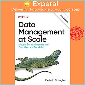 Sách - Data Management at Scale by Piethein Strengholt (US edition, paperback)