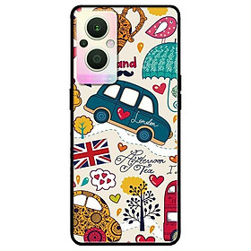 Ốp lưng dành cho Oppo A16K - Oppo A36 / A76 - Oppo Reno 7z 5G mẫu Họa Tiết Englanddd