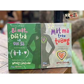 (Combo 2 cuốn song ngữ Anh – Việt) BÍ MẬT, DỐI TRÁ VÀ ĐẠI SỐ và MẬT MÃ TRÊN TƯỜNG – Wendy Lichtman – Sputnik – NXB Thế giới (bìa mềm)