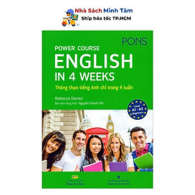 Sách - English In 4 Weeks - Thông Thạo Tiếng Anh Chỉ Trong 4 Tuần (Kèm Đĩa MP3) - Nhân Trí Việt