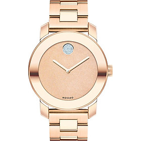 Đồng hồ nữ dây thép không gỉ Movado 3600335