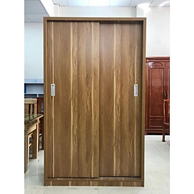 TỦ ÁO LÙA MDF PHỦ MELAMIN NGANG 1M20 CAO 2M SÂU 55