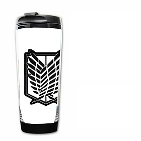 Bình nước in hình Attack on Titan Đại chiến Titan anime chibi