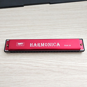 Kèn Harmonica Tremolo C 24 lỗ âm thanh vui nhộn, phù hợp cho các em nhỏ, học sinh, sinh viên, và người đam mê kèn Harmonica – Hàng nhập khẩu