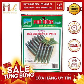 Mua PN - Hạt Giống Dưa Leo Nhật F1 - Trồng Rau Xanh Rau Sạch Bằng Đất Sạch  Mùn Dừa Và Phân Bón Hữu Cơ