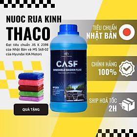 Nước rửa kính xe ô tô THACO CASF dùng cho xe TOYOTA, MAZDA, KIA - Không cần pha - Tiêu chuẩn Nhật Bản
