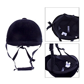 Breathable Velvet Horse Riding  Equestrian Safety Head Protector