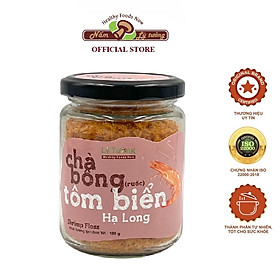 Chà Bông Tôm Biển Lý Tưởng 100g, Ruốc Tôm Biển Hạ Long