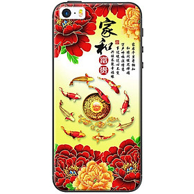 Ốp Lưng Dành Cho iPhone 5/ 5s - Hoa Mẫu Đơn Đỏ
