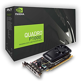 Card màn hình NVIDIA Quadro P1000 4GB GDDR5 - Hàng Chính Hãng