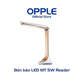 Đèn bàn OPPLE LED MT 5W 4000K Reader - Kiểu Dáng Hiện Đại, 3 Mức Độ Sáng, Nút Bấm Cảm Ứng