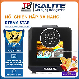 Mua Nồi Chiên Không Dầu Kalite Steam Star  15Lit - 2620W  Hấp Chiên 2in1  Hàng Chính Hãng