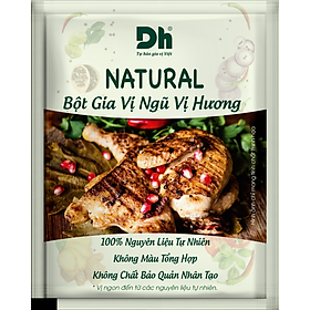 Natural Gia Vị Nấu Ướp Dh Foods - Gia Vị Ngũ Hương, Nấu Cà Ri, Ướp Thịt Nướng, Ướp Thịt Chẩm Chéo, Ướp Thịt Mắc Mật, Nấu Bò Kho