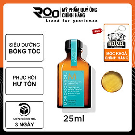 Tinh Dầu Dưỡng Moroccanoil Treatment Phục Hồi Tóc Hư Tổn Full Size -  Tặng móc khoá chính hãng