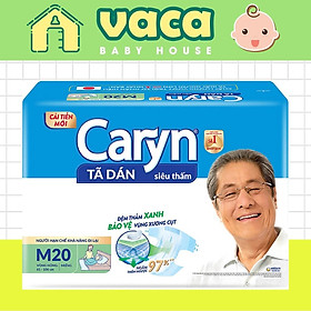 (CÓ HÀNG TẶNG) TÃ DÁN CARYN SIZE M20 MIẾNG