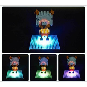 Mua Hộp đế trưng bày mô hình lắp ghép có gắn đèn led