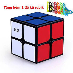 Rubik 2x2 - Viền đen tặng chân đế