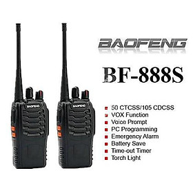 Bộ 2 Bộ Đàm Baofeng BF-888S Full Phụ Kiện