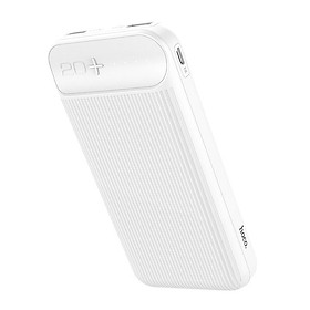 Pin Dự Phòng Polymer A+ 2 Cổng Usb 2.0A 20000mah Hoco J52A đèn led