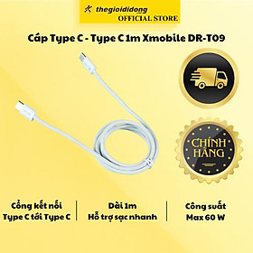 Mua Cáp Type C - Type C 1m Xmobile DR-T09 - Hàng Chính Hãng