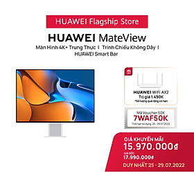 Mua Màn Hình HUAWEI MateView | Màn Hình 4K+ Trung Thực | Kết Nối Không Dây | HUAWEI Smart Bar | Hàng Chính Hãng