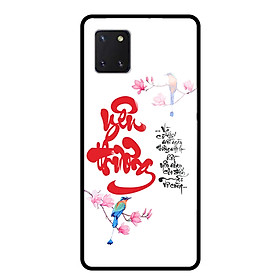 Ốp Lưng Kính Cượng Lực Cho Điện Thoại SAMSUNG NOTE 10 LITE - 7809 YEUTHUONG01 - Hàng Chính Hãng