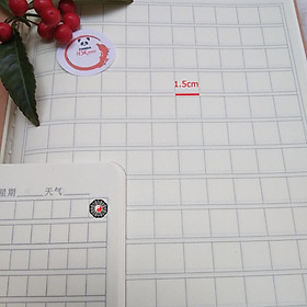 Vở Luyện Viết Chữ Hán Tô Châu Tứ Bảo Tiêu Cục, Luyện Viết Tiếng Trung Nhật Hàn Siêu Dày 72 Trang