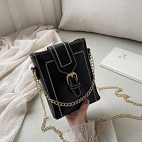 Fashion Mini chain small bag women's 2020 spring and summer new fashion Korean version texture versatile one shoulder cross body Bucket Bag