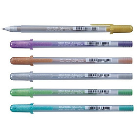 SAKURA - BÚT GEL MÀU, METALLIC MÀU TÍM XPGB-M#524