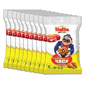 10 gói Đậu Phộng Da Cá Tân Tân 60g