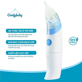 Máy hút mũi tự động Comfybaby CF718 màu xanh