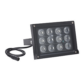 Infrared Illuminator 12pcs Array IR LEDS IR Illuminator Night Vision Wide Angle Long Range Outdoor Waterproof for CCTV Security Camera