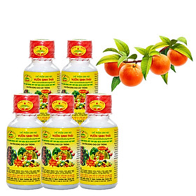 Combo 5 chai Chế phẩm sinh học VƯỜN SINH THÁI. Phân bón sinh học NANO giúp