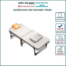 Mua Giường gấp di động loại to MBC thiết kế thông minh chắc chắn có lớp đệm ngủ - Hàng chính hãng