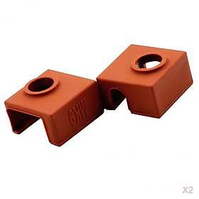 4Pcs 3D Printer Wrap Case Socks Cover Protector For MK7/ 8 / 9 Heating Block