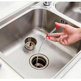 Mua Que thông tắc cống thông minh - que gắp rác trong đường ống